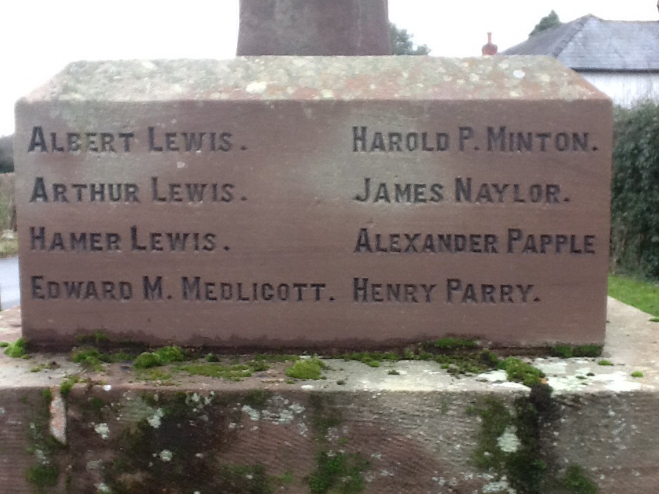 Bodenham war memorial 