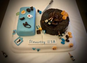 The Stewartry U3A 10th Anniversary Cake